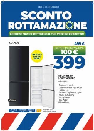 FRIGO CANDY CCH2T618EBBF